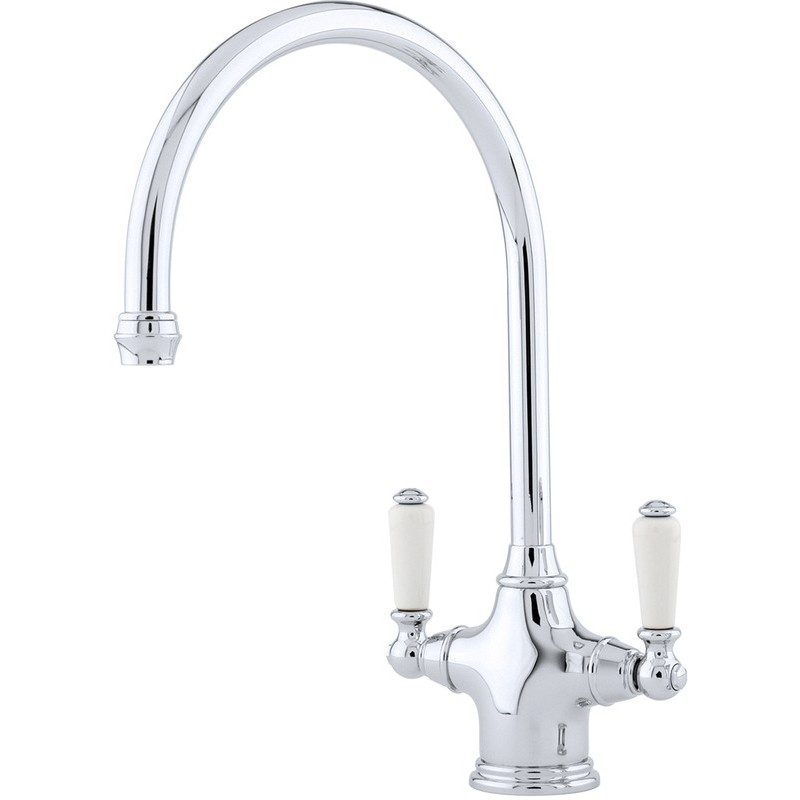 Perrin & Rowe Phoenician Sink Mixer with Lever Handles Chrome