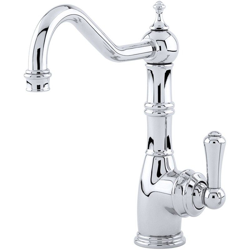 Perrin & Rowe Aquitaine Sink Mixer with Single Lever Nickel