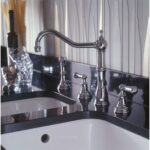 Perrin & Rowe Alsace 3 Hole Kitchen Sink Mixer & Rinse Chrome