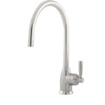 Perrin & Rowe Mimas Sink Mixer with C Spout Pewter