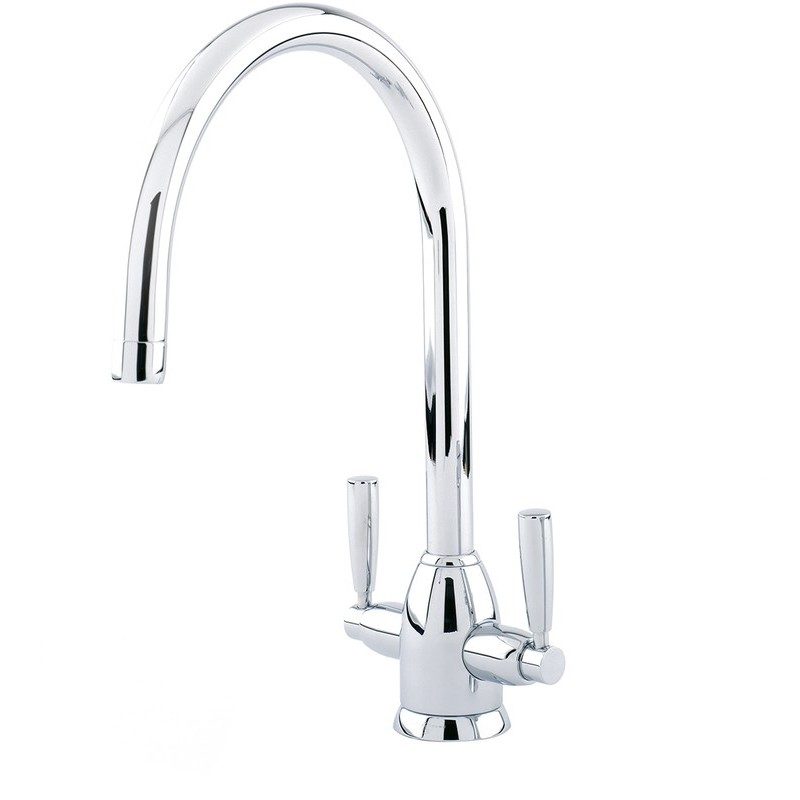 Perrin & Rowe Oberon Sink Mixer with C Spout Chrome