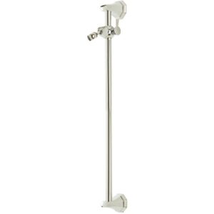 Perrin & Rowe Deco 600mm Sliding Rail Nickel