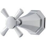 Perrin & Rowe Deco Concealed 1-Inlet, 3-Outlet Shower Diverter, Cross