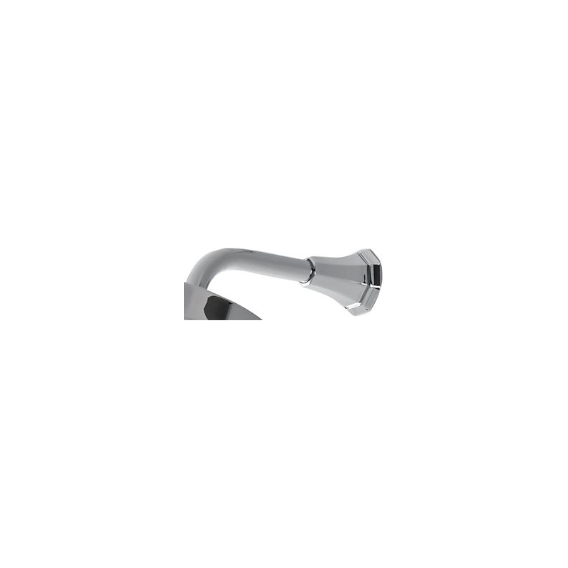 Perrin & Rowe Deco 180mm Overhead Shower Arm Pewter Perrin & Rowe Deco 180mm Overhead Shower Arm Pewter