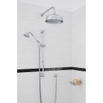 Perrin & Rowe 8" Shower Rose Gold