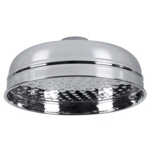 Perrin & Rowe 8" Shower Rose Pewter