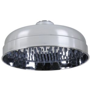 Perrin & Rowe 8" Easy-Clean Shower Rose Pewter