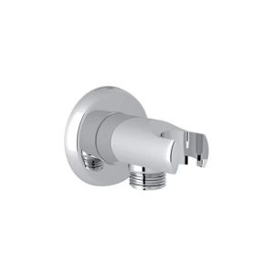 Perrin & Rowe Shower Wall Outlet with Parking Bracket Chrome