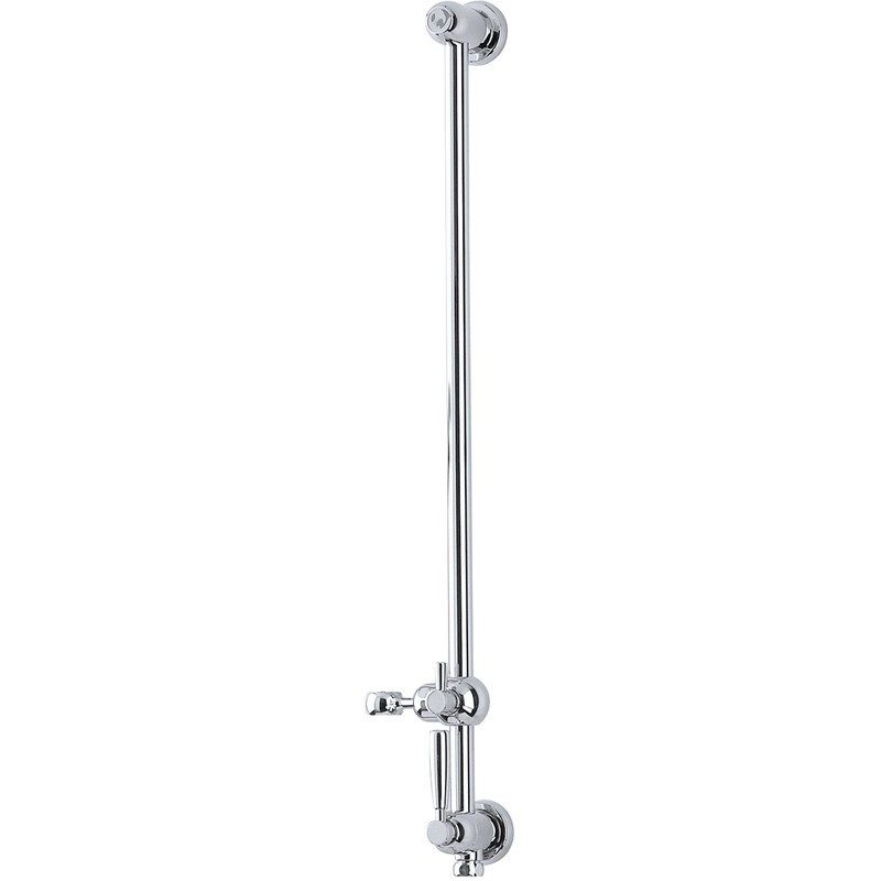Perrin & Rowe Sliding Rail with Lever Shut-Off Nickel
