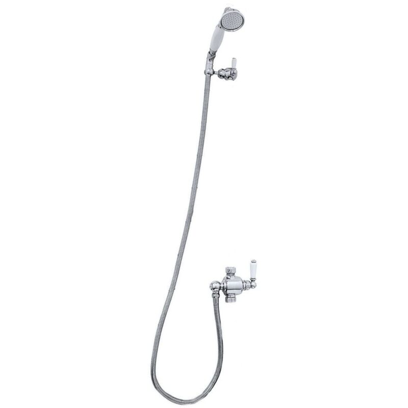 Perrin & Rowe Riser Diverter, Handshower & Hose Set Chrome Perrin & Rowe Riser Diverter, Handshower & Hose Set Chrome