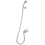 Perrin & Rowe Riser Diverter, Handshower & Hose Set Gold