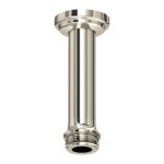 Perrin & Rowe Traditional Ceiling Shower Outlet 100mm Nickel