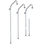 Perrin & Rowe Fixed Riser 1000 x 400mm Nickel