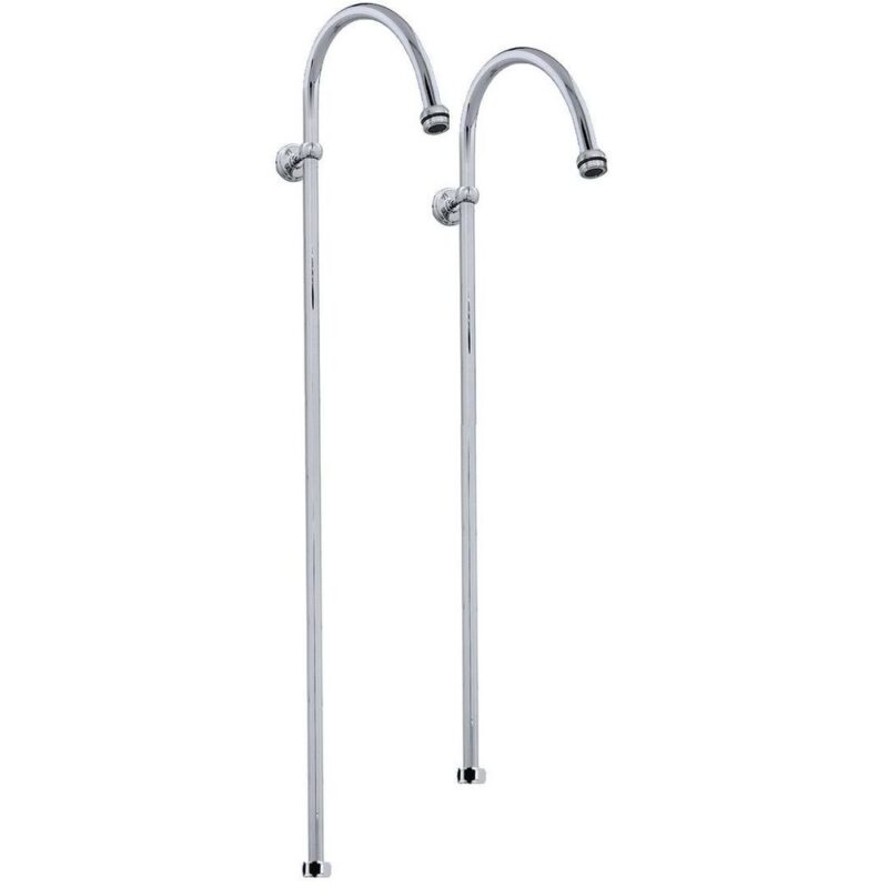 Perrin & Rowe Hook Riser 1000mm Pewter Perrin & Rowe Hook Riser 1000mm Pewter