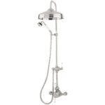 Perrin & Rowe Fixed Riser 800 x 400mm Chrome