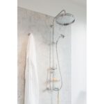 Perrin & Rowe Fixed Riser 800 x 400mm Chrome