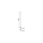 Perrin & Rowe Bath/Shower Mixer Outlet Connector 800mm Chrome