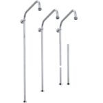 Perrin & Rowe Bath/Shower Mixer Outlet Connector 800mm Nickel