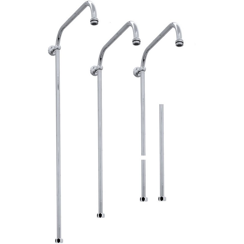 Perrin & Rowe Bath/Shower Mixer Outlet Connector 800mm Nickel Perrin & Rowe Bath/Shower Mixer Outlet Connector 800mm Nickel