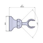 Perrin & Rowe Traditional Parking Bracket Nickel