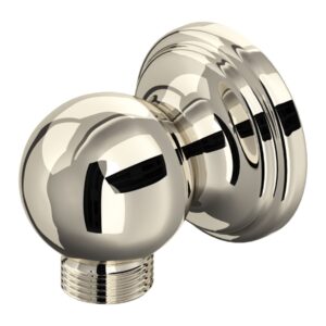 Perrin & Rowe Traditional Wall Outlet Nickel