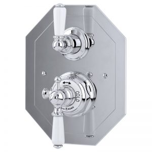 Perrin & Rowe Concealed Thermostatic Shower Mixer Chrome
