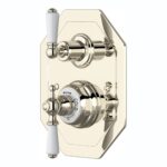Perrin & Rowe Traditional Concealed Thermostatic Shower Mixer Nickel