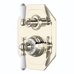 Perrin & Rowe Traditional Concealed Thermostatic Shower Mixer Nickel