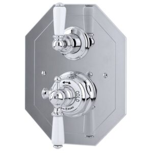 Perrin & Rowe Concealed Thermostatic Shower Mixer Pewter