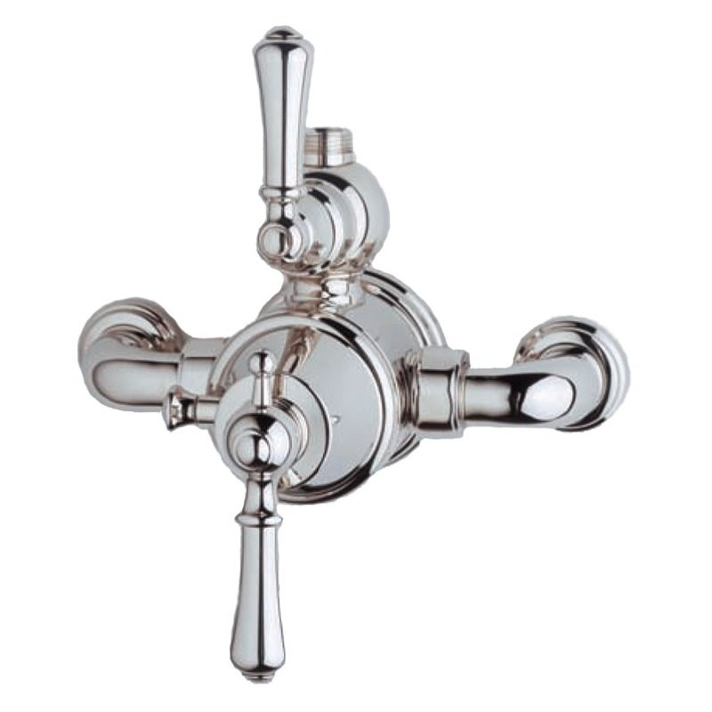 Perrin & Rowe Georgian Exposed Thermostatic Shower, Lever