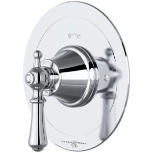 Perrin & Rowe Georgian Thermostatic Shower Mixer with Lever Handle Chrome