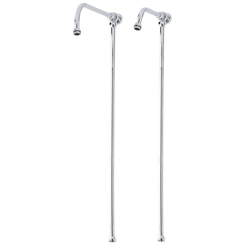 Perrin & Rowe Fixed Riser 1000 x 200mm Nickel Perrin & Rowe Fixed Riser 1000 x 200mm Nickel