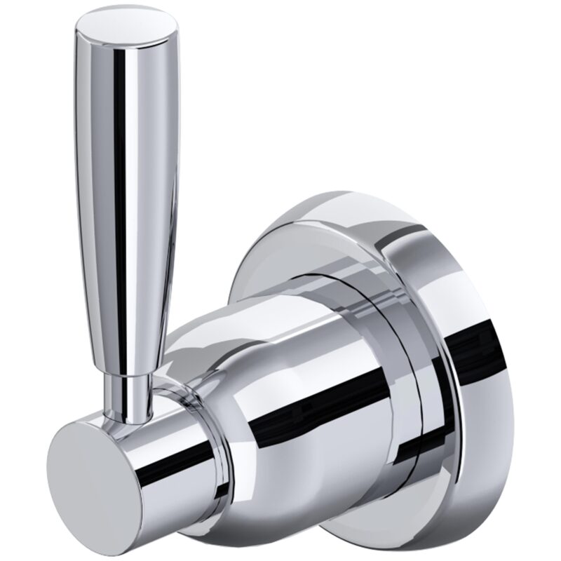 Perrin & Rowe Langbourn 3 Way Diverter with Lever Handle & Shut-Off Chrome Perrin & Rowe Langbourn 3 Way Diverter with Lever Handle & Shut-Off Chrome