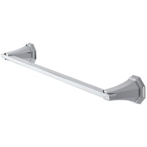 Perrin & Rowe Deco 790mm Towel Rail Chrome