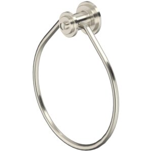 Perrin & Rowe Armstrong Towel Ring Pewter