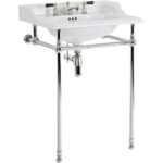 Perrin & Rowe Victorian Basin Stand Nickel