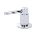 Perrin & Rowe Orbiq Deck Mounted Soap Dispenser Chrome