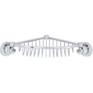 Perrin & Rowe Corner Basket Chrome