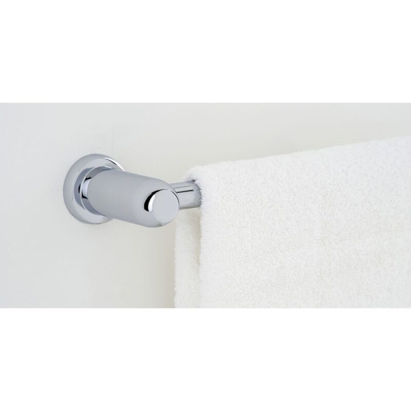 Perrin & Rowe 18" Single Towel Rail Chrome