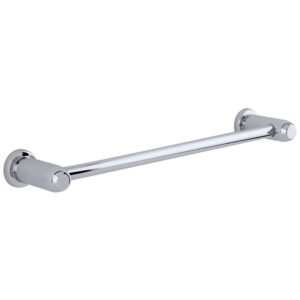 Perrin & Rowe 18" Single Towel Rail Nickel