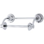 Perrin & Rowe Toilet Roll Holder with Pivot Bar Chrome