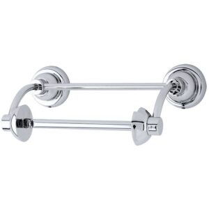 Perrin & Rowe Toilet Roll Holder with Pivot Bar Chrome