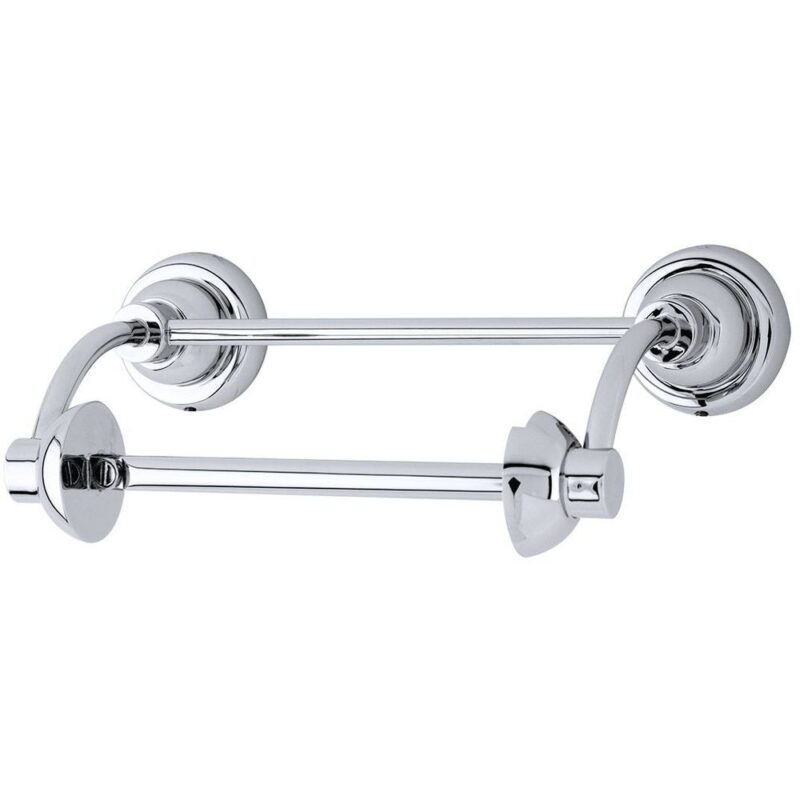 Perrin & Rowe Toilet Roll Holder with Pivot Bar Chrome Perrin & Rowe Toilet Roll Holder with Pivot Bar Chrome