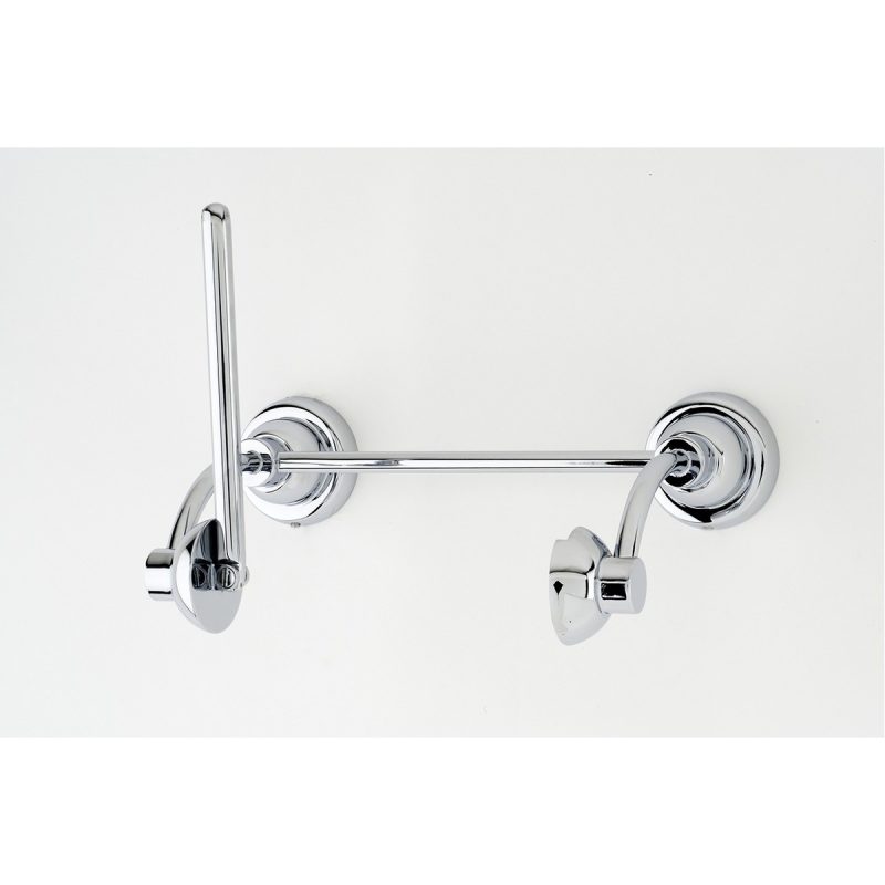 Perrin & Rowe Toilet Roll Holder with Pivot Bar Chrome