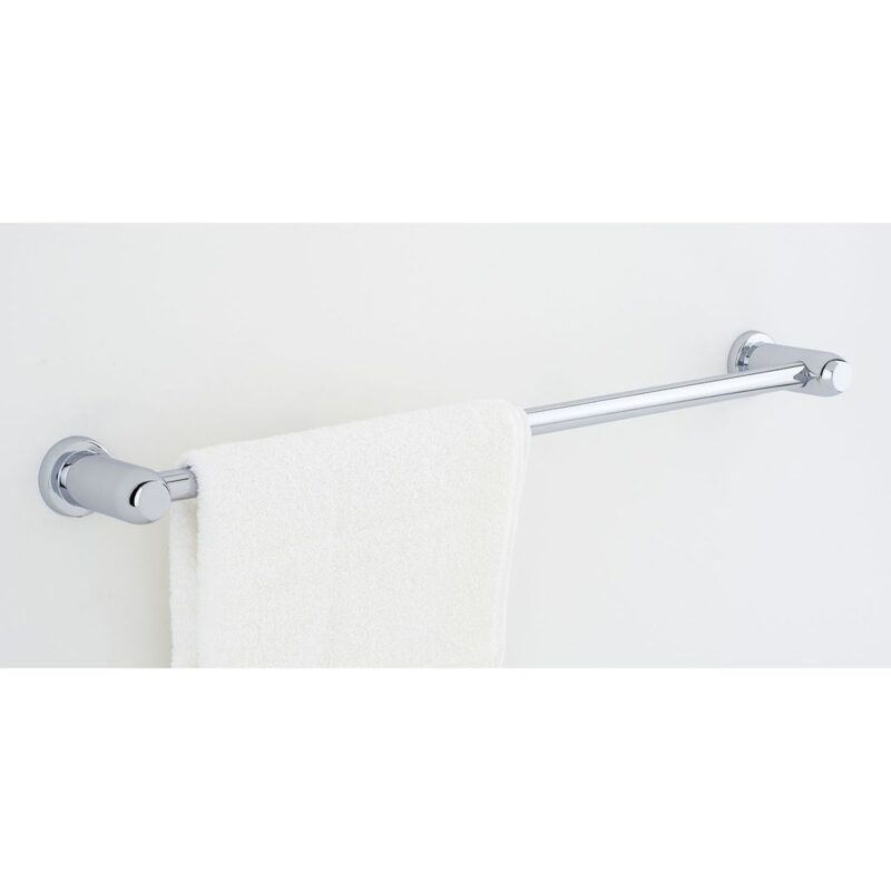 Perrin & Rowe 24" Single Towel Rail Chrome