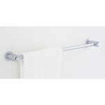 Perrin & Rowe 24" Single Towel Rail Nickel