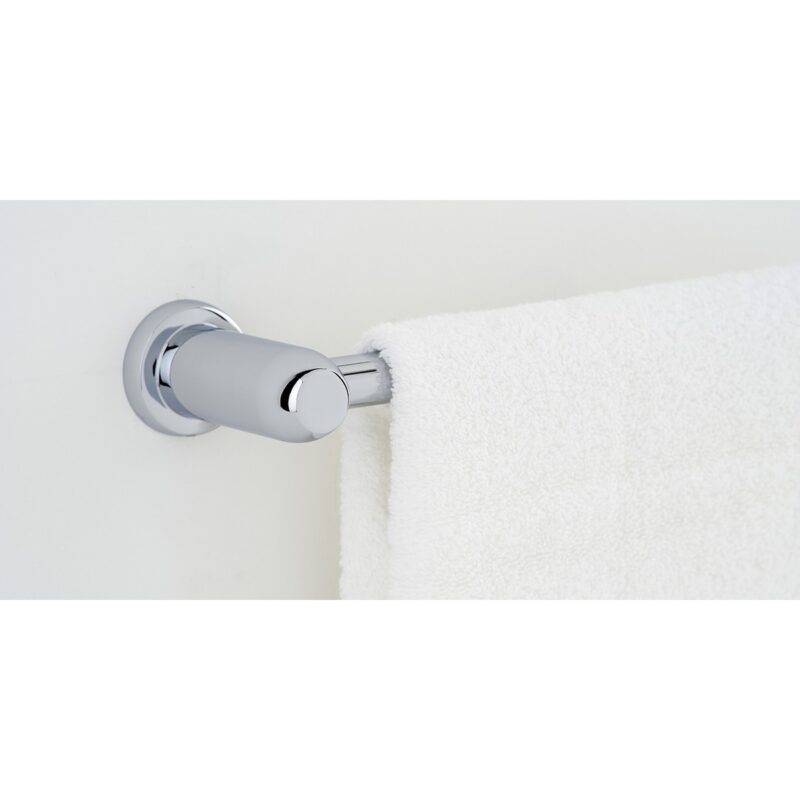Perrin & Rowe 24" Single Towel Rail Nickel