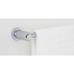 Perrin & Rowe 24" Single Towel Rail Pewter