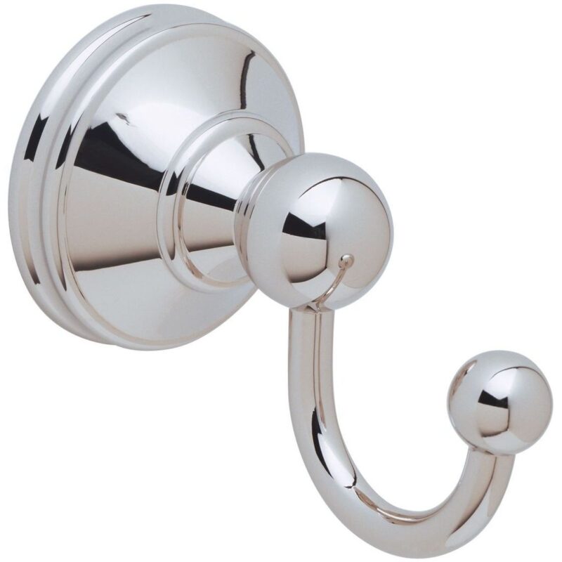 Perrin & Rowe Georgian Single Robe Hook Nickel Perrin & Rowe Georgian Single Robe Hook Nickel