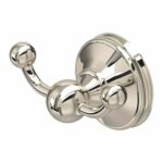 Perrin & Rowe Georgian Double Robe Hook Nickel